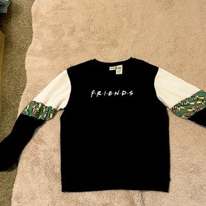 The sweatshirt has only been worn once, and it is in really good condition.